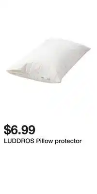 IKEA LUDDROS Pillow protector offer