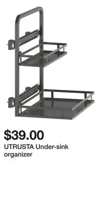 IKEA UTRUSTA Under-sink organizer offer