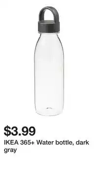 IKEA IKEA 365+ Water bottle, dark gray offer