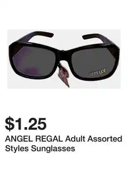 Dollarama ANGEL REGAL Adult Assorted Styles Sunglasses offer
