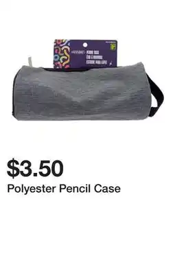 Dollarama Polyester Pencil Case offer