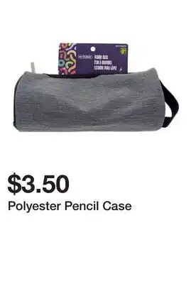 Dollarama Polyester Pencil Case offer