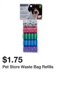 Dollarama Pet Store Waste Bag Refills offer