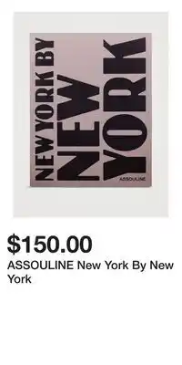 Holt Renfrew ASSOULINE New York By New York offer