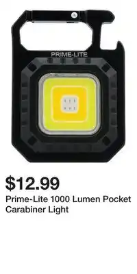 Mark's Prime-Lite 1000 Lumen Pocket Carabiner Light offer
