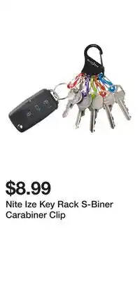 Mark's Nite Ize Key Rack S-Biner Carabiner Clip offer