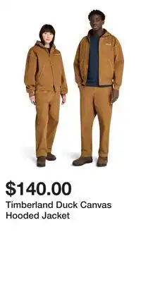Mark's Timberland Duck Canvas Hooded Jacket offer