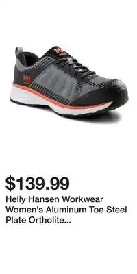 Mark's Helly Hansen Workwear Women's Aluminum Toe Steel Plate Ortholite Athletic Safety Shoes offer