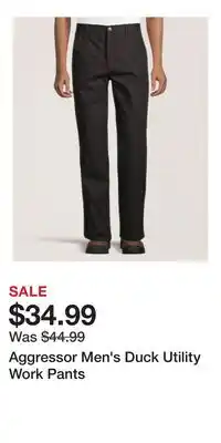 Mark's Aggressor Men's Duck Utility Work Pants offer