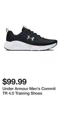 Sport Chek Under Armour Men's Commit TR 4.0 Training Shoes offer