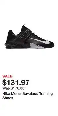 Sport Chek Nike Men's Savaleos Training Shoes offer