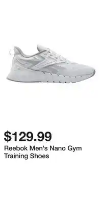 Sport Chek Reebok Men's Nano Gym Training Shoes offer