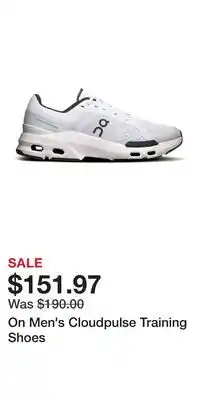 Sport Chek On Men's Cloudpulse Training Shoes offer