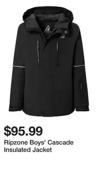 Sport Chek Ripzone Boys' Cascade Insulated Jacket offer