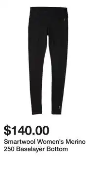 Sport Chek Smartwool Women's Merino 250 Baselayer Bottom offer