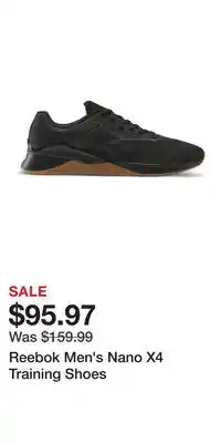 Sport Chek Reebok Men's Nano X4 Training Shoes offer