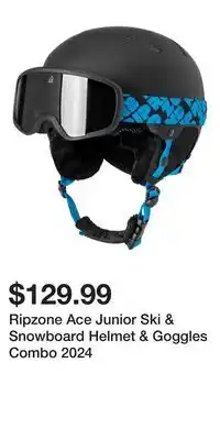 Sport Chek Ripzone Ace Junior Ski & Snowboard Helmet & Goggles Combo 2024 offer