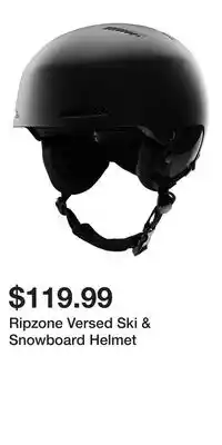 Sport Chek Ripzone Versed Ski & Snowboard Helmet offer