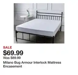TSC Stores Milano Bug Armour Interlock Mattress Encasement offer