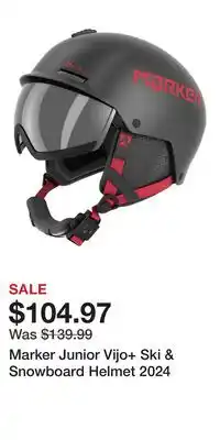 Sport Chek Marker Junior Vijo+ Ski & Snowboard Helmet 2024 offer