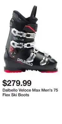 Sport Chek Dalbello Veloce Max Men's 75 Flex Ski Boots offer