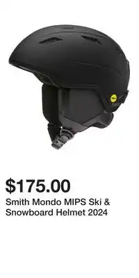 Sport Chek Smith Mondo MIPS Ski & Snowboard Helmet 2024 offer