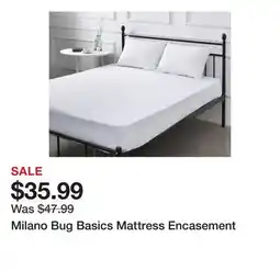 TSC Stores Milano Bug Basics Mattress Encasement offer