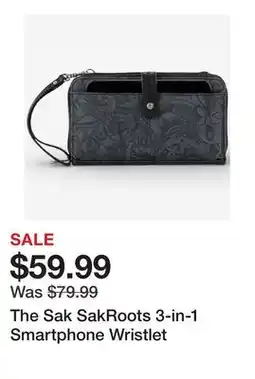 TSC Stores The Sak SakRoots 3-in-1 Smartphone Wristlet offer