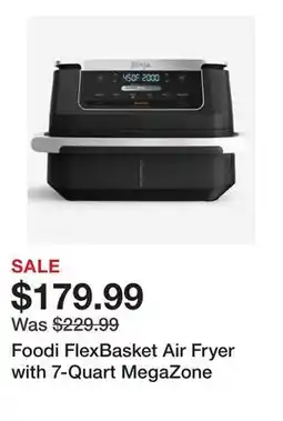 TSC Stores Foodi FlexBasket Air Fryer with 7-Quart MegaZone offer