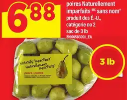 Maxi POIRES NATURELLEMENT IMPARFAIT SANS NOM , SAC DE 3 LB offer