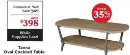 La Z Boy Tanna Oval Cocktail Table offer