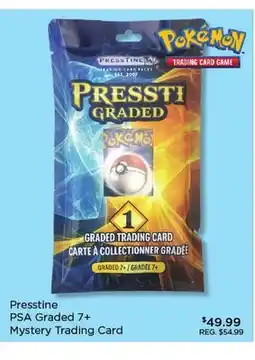 Showcase PoKéMoN Presstine PSA Graded 7+ Mystery Trading Card offer