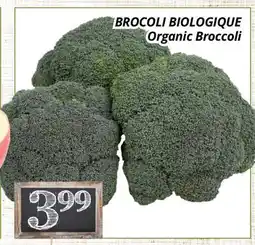 Supermarché PA BROCOLI BIOLOGIQUE | Organic Broccoli offer
