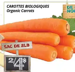 Supermarché PA CAROTTES BIOLOGIQUES | Organic Carrots offer