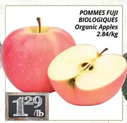 Supermarché PA POMMES FUJI BIOLOGIQUES | Organic Apples offer