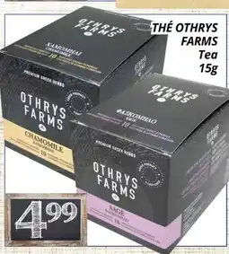 Supermarché PA THÉ OTHRYS FARMS | Tea offer