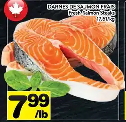 Supermarché PA DARNES DE SAUMON FRAIS | Fresh Salmon Steaks offer