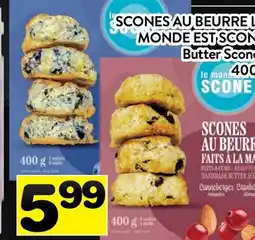 Supermarché PA SCONES AU BEURRE LE MONDE EST SCONE | Butter SconeS offer