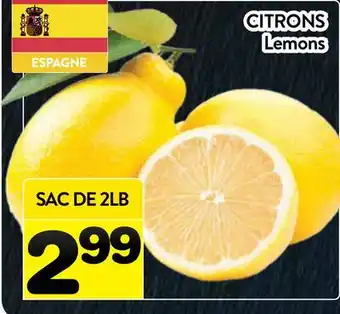 Supermarché PA CITRONS | Lemons offer