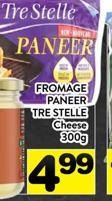 Supermarché PA FROMAGE PANEER TRE STELLE | Cheese offer