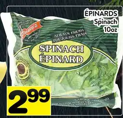 Supermarché PA ÉPINARDS | Spinach offer