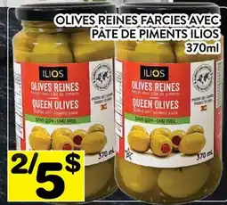 Supermarché PA OLIVES REINES FARCIES AVEC PÂTE DE PIMENTS ILIOS offer