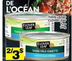 Supermarché PA THON LISTAO CLOVER LEAF | Tuna offer