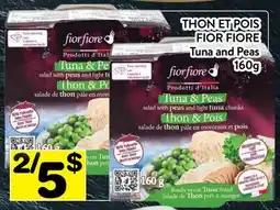 Supermarché PA THON ET POIS FIOR FIORE | Tuna and Peas offer