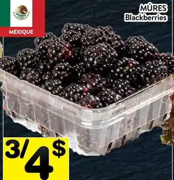 Supermarché PA MÛRES | Blackberries offer