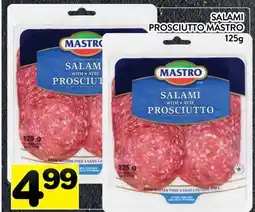 Supermarché PA SALAMI PROSCIUTTO MASTRO offer