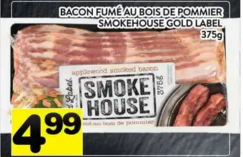 Supermarché PA BACON FUMÉ AU BOIS DE POMMIER |SMOKEHOUSE GOLD LABEL offer