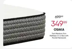 Meubles RD Osaka - Twin Medium-Firm Mattress offer