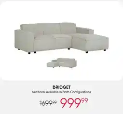 Meubles RD Bridget - Sectional with Right-Side Chaise offer
