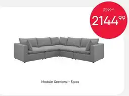 Meubles RD Pedneault - Modular Sectional - 5 pcs offer